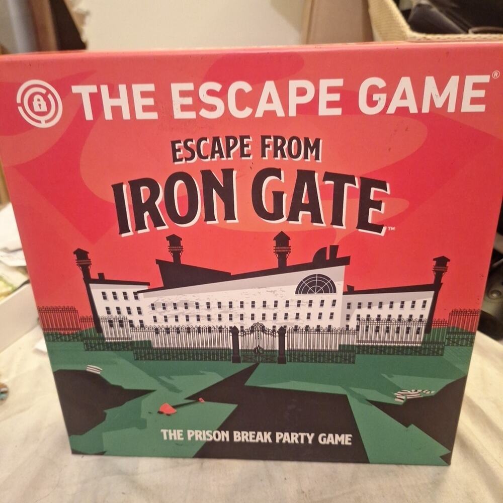 NEW Escape From The Iron Gate - Prison Break Party Game Unopened